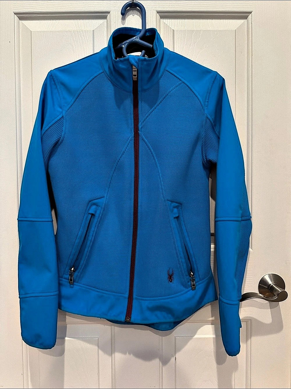 Spyder Core Sweater Women's Blue Jacket Size Medium